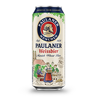 PAULANER Weissbier - Munich Wheat Beer - (24 x 500ml) Cans