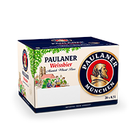 PAULANER Weissbier - Munich Wheat Beer - (24 x 500ml) NRB