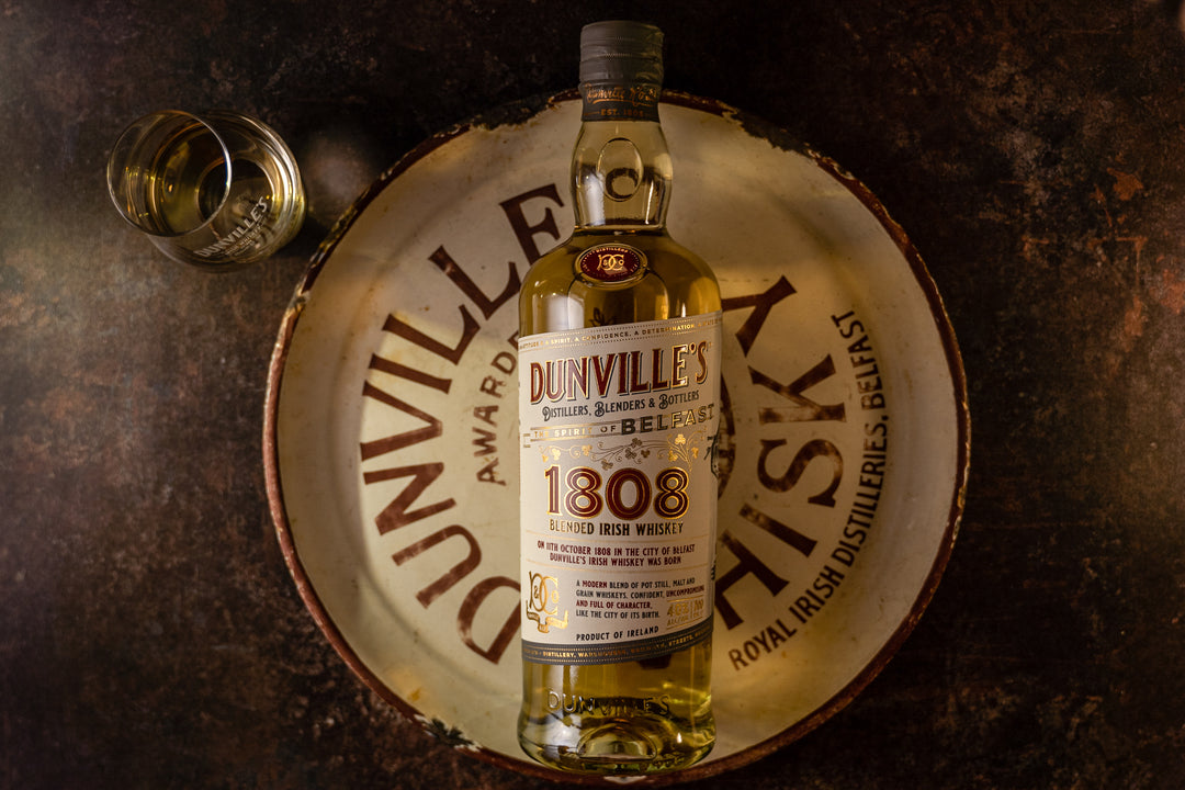 DUNVILLE's 1808 Irish Whiskey - Belfast's No.1 - 750ml