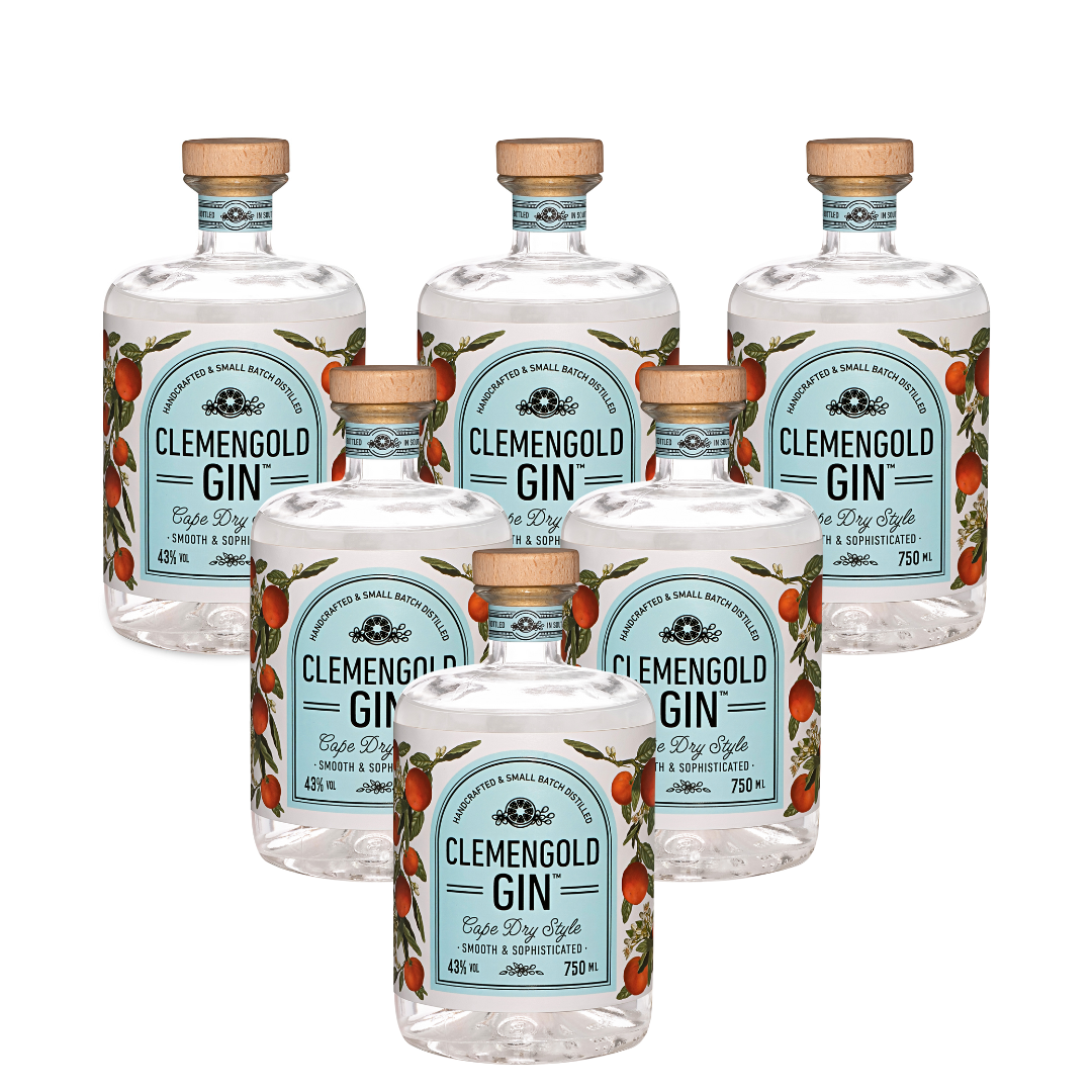 Clemengold  Gin (6x750ml)