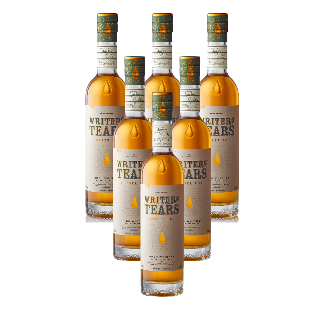 Writers' Tears Copper Pot Single Malt Irish Whiskey(6 x 750ml)