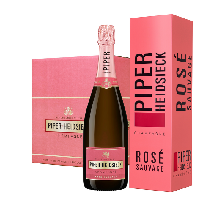 Piper Heidsieck Sauvage Brut Rosé - 6 x 750ml