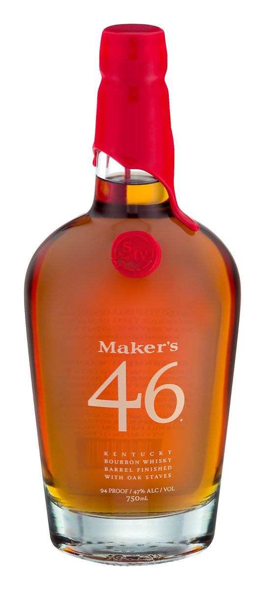 Maker's Mark - 46 Kentucky Straight Bourbon Whisky - 750ml