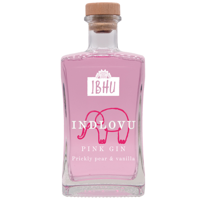 Indlovu Pink Gin - Prickly Pear and Vanilla 750ml