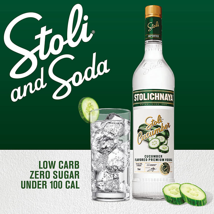 STOLI Cucumber Vodka 750 ml