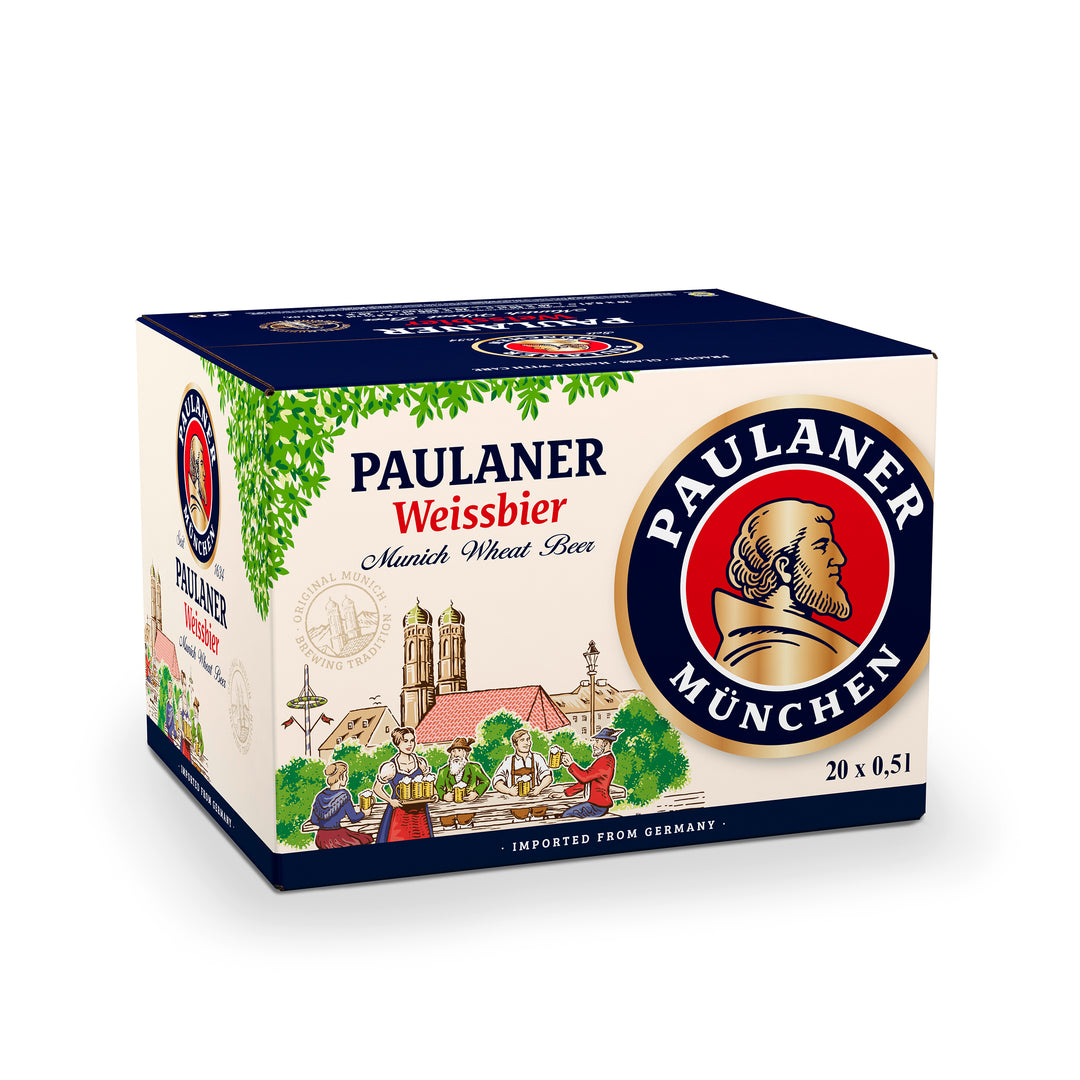 PAULANER Weissbier - Munich Wheat Beer - (24 x 500ml) Cans