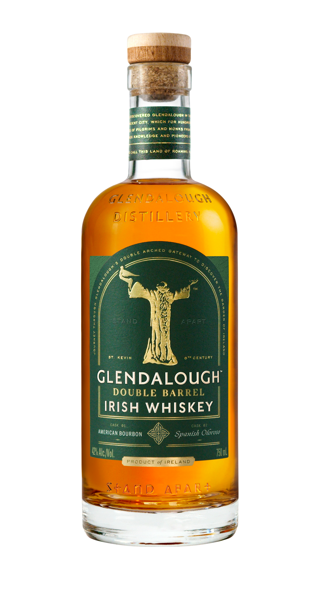 GLENDALOUGH Double Barrel - Irish Whiskey - 750ml