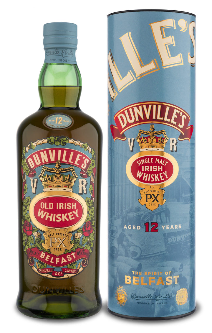 DUNVILLE's 12YO PX Finish - Single Malt Irish Whiskey - 750ml