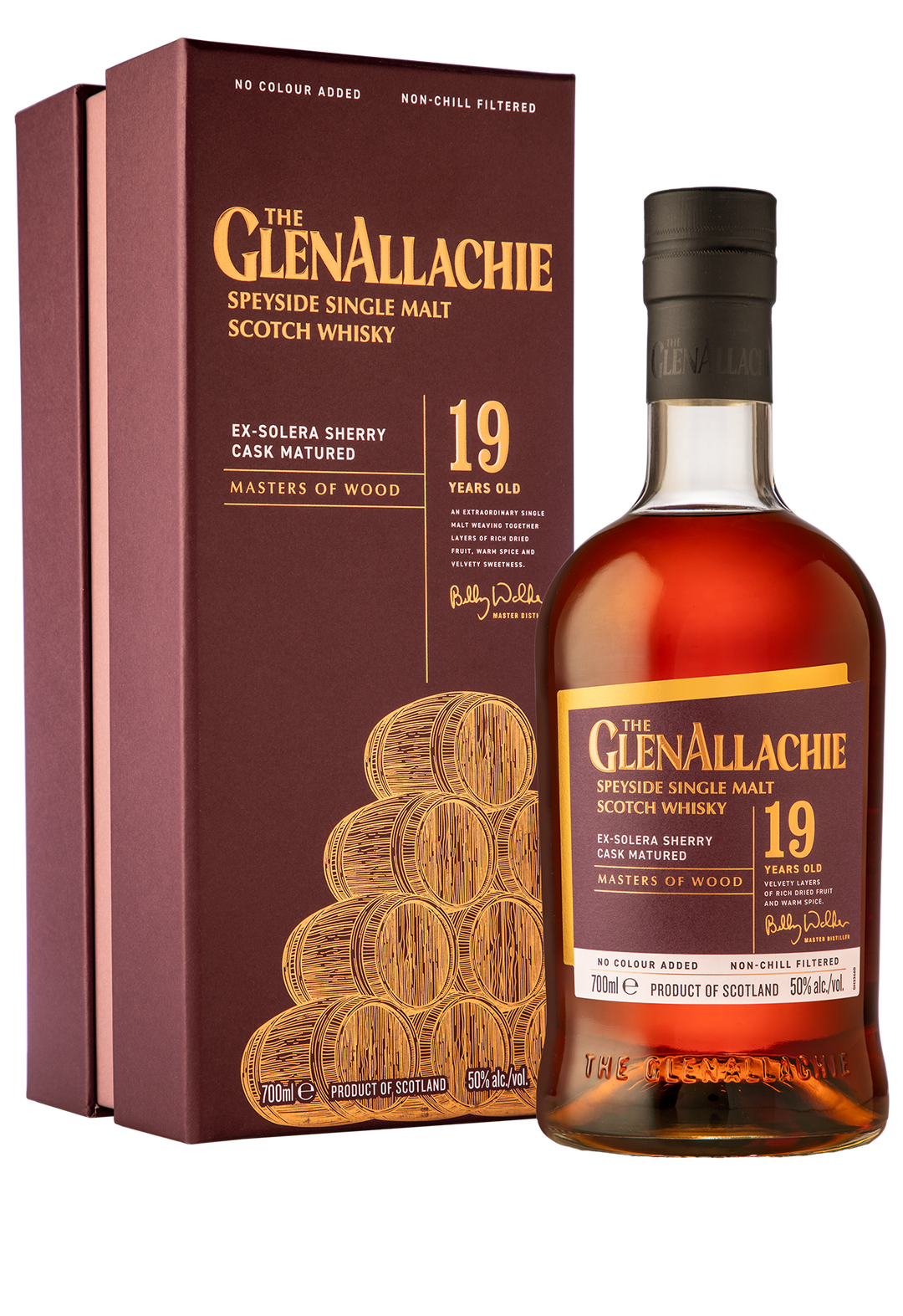 The GlenAllachie 19 YO Ex-Solera Sherry Cask Matured