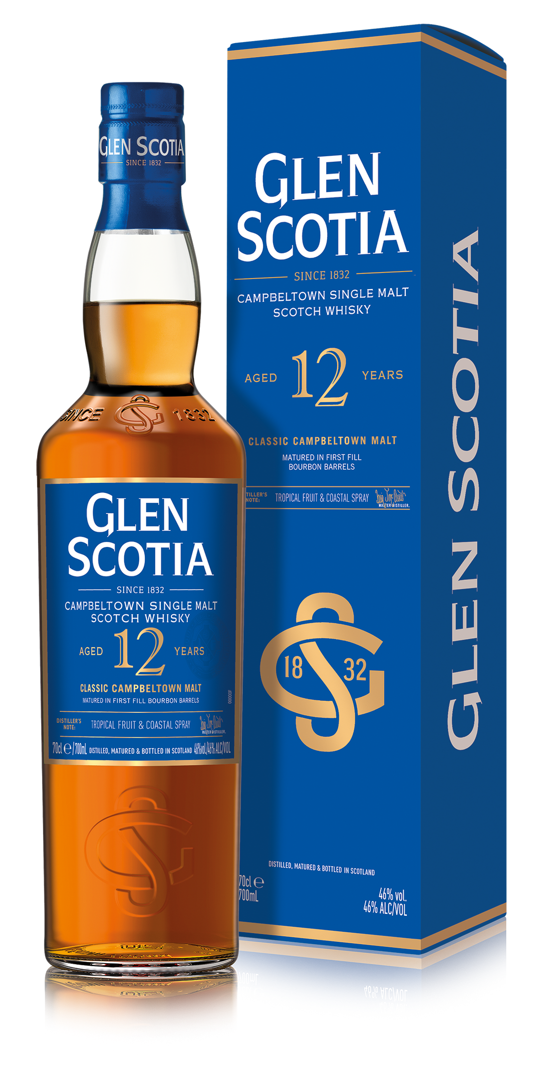 GLEN SCOTIA 12YO Double Glasspack - 750ml