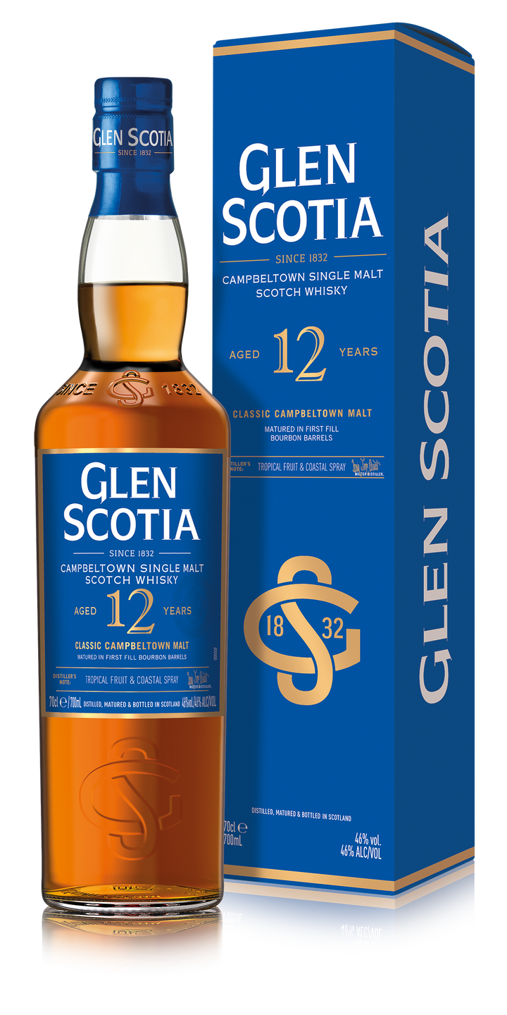 GLEN SCOTIA 12YO Double Glasspack - 750ml