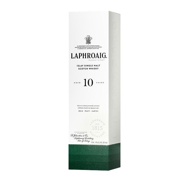 Laphroaig - 10-Year-Old Islay Single Malt Scotch Whisky - 750ml