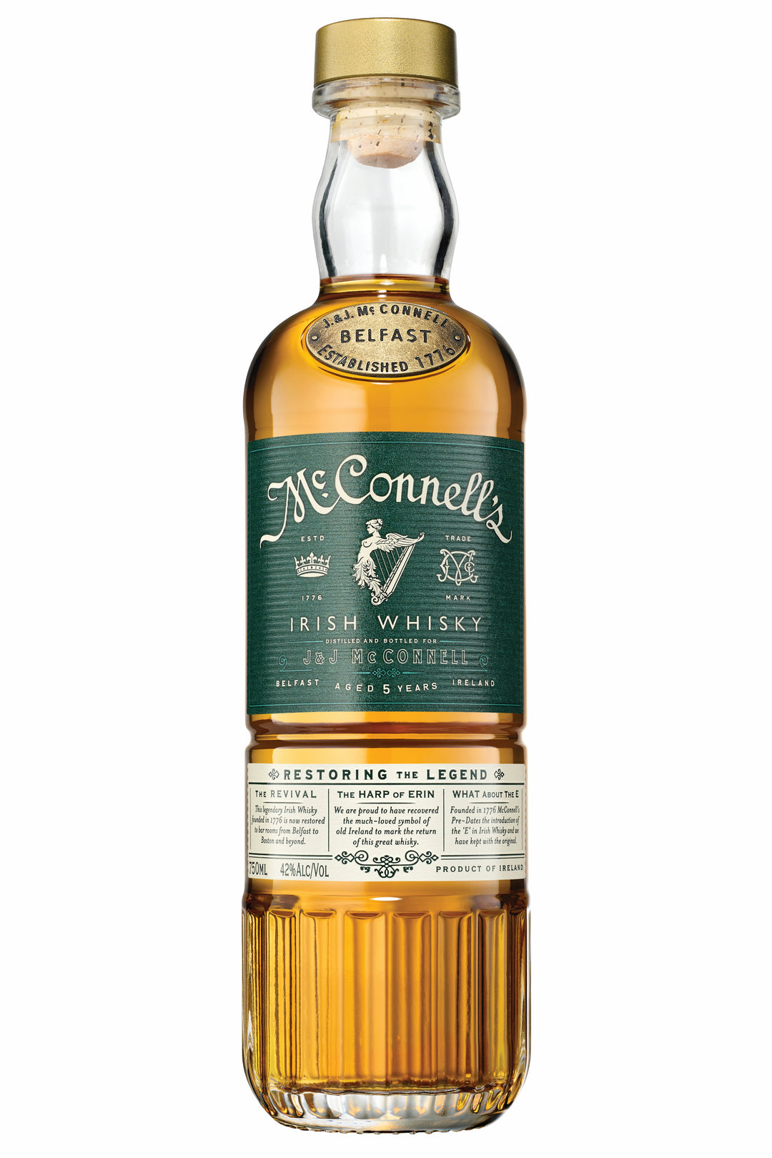 McConnell's 5 Year Old Irish Whisky 750ml