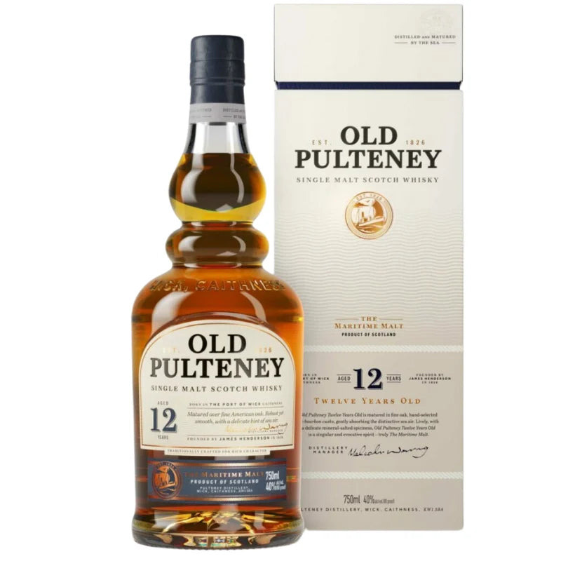 Old Pulteney 12YO Single Malt - 750ml