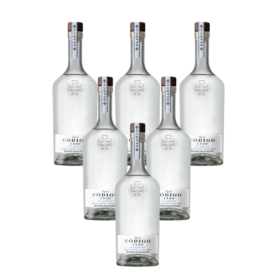 Codigo 1530 Blanco Tequila  (6x 750ml)