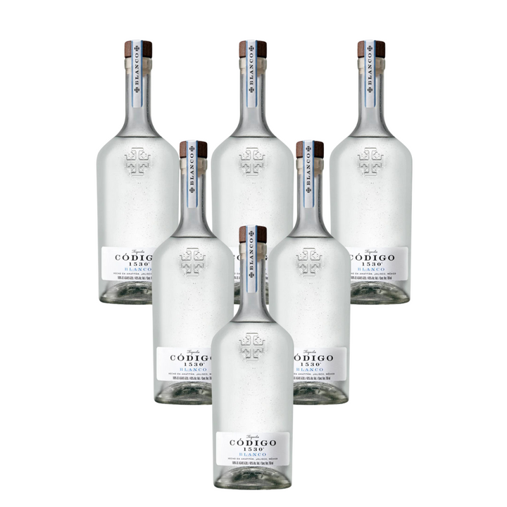 Codigo 1530 Blanco Tequila  (6x 750ml)