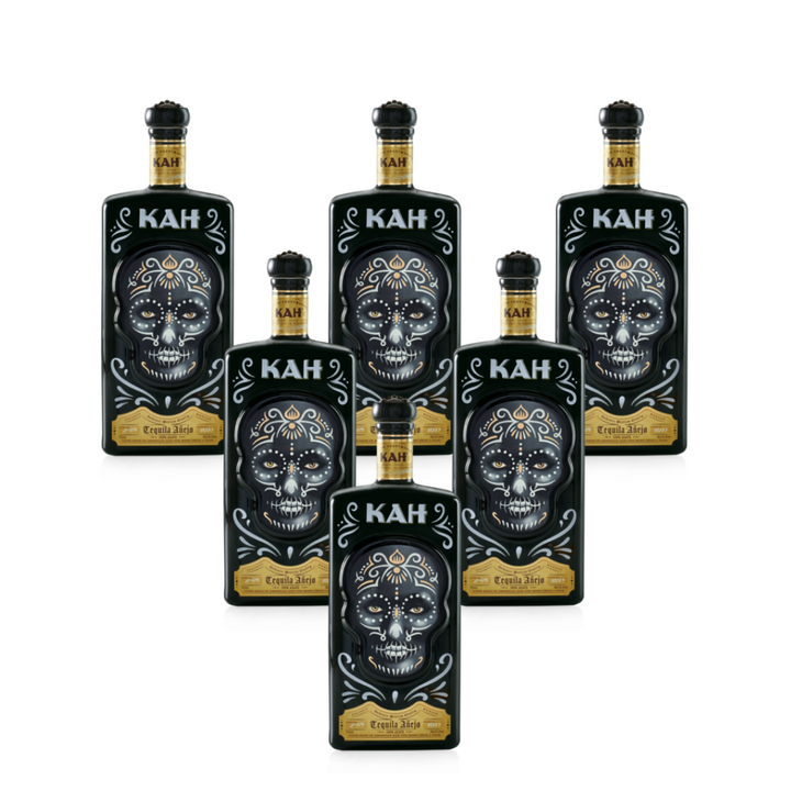 KAH Añejo Tequila Brick Bottle (6x750ml)