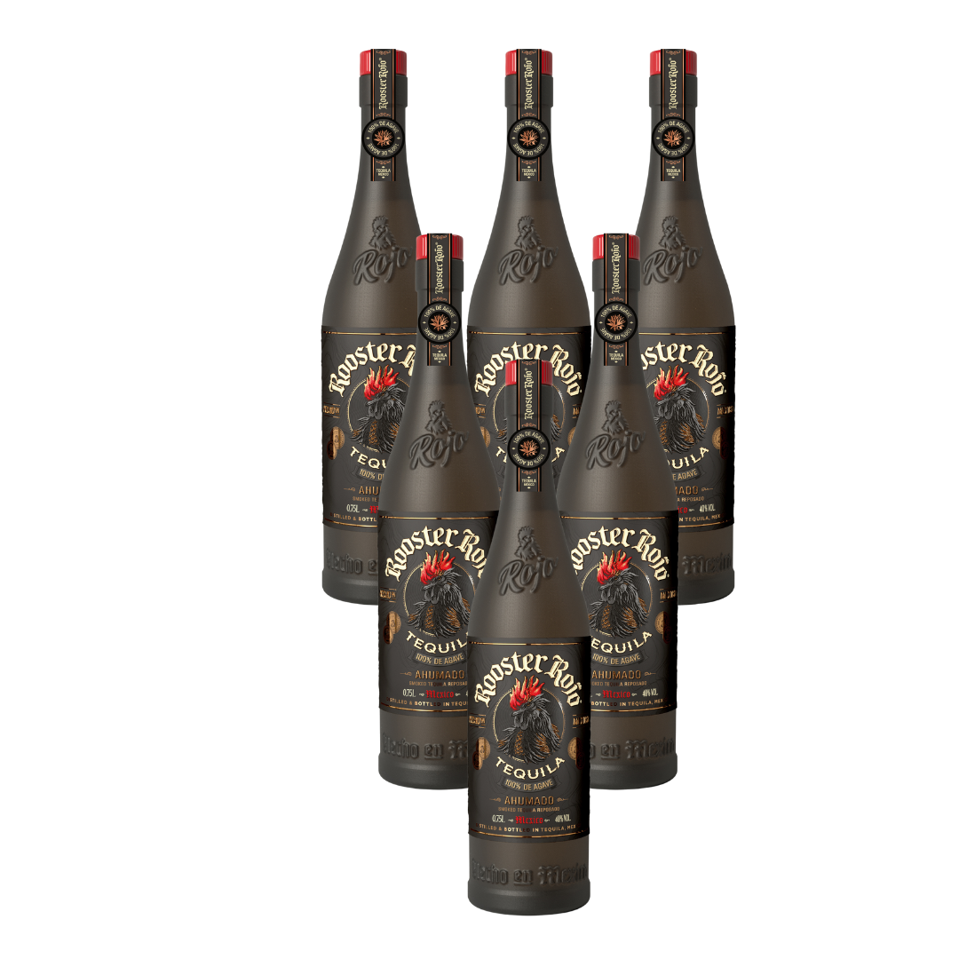 Rooster Rojo Ahumado Tequila 6x 750ml