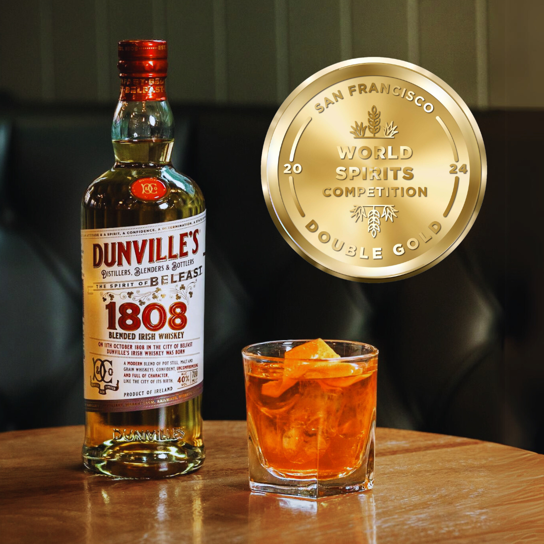 DUNVILLE's 1808 Irish Whiskey - Belfast's No.1 - 750ml