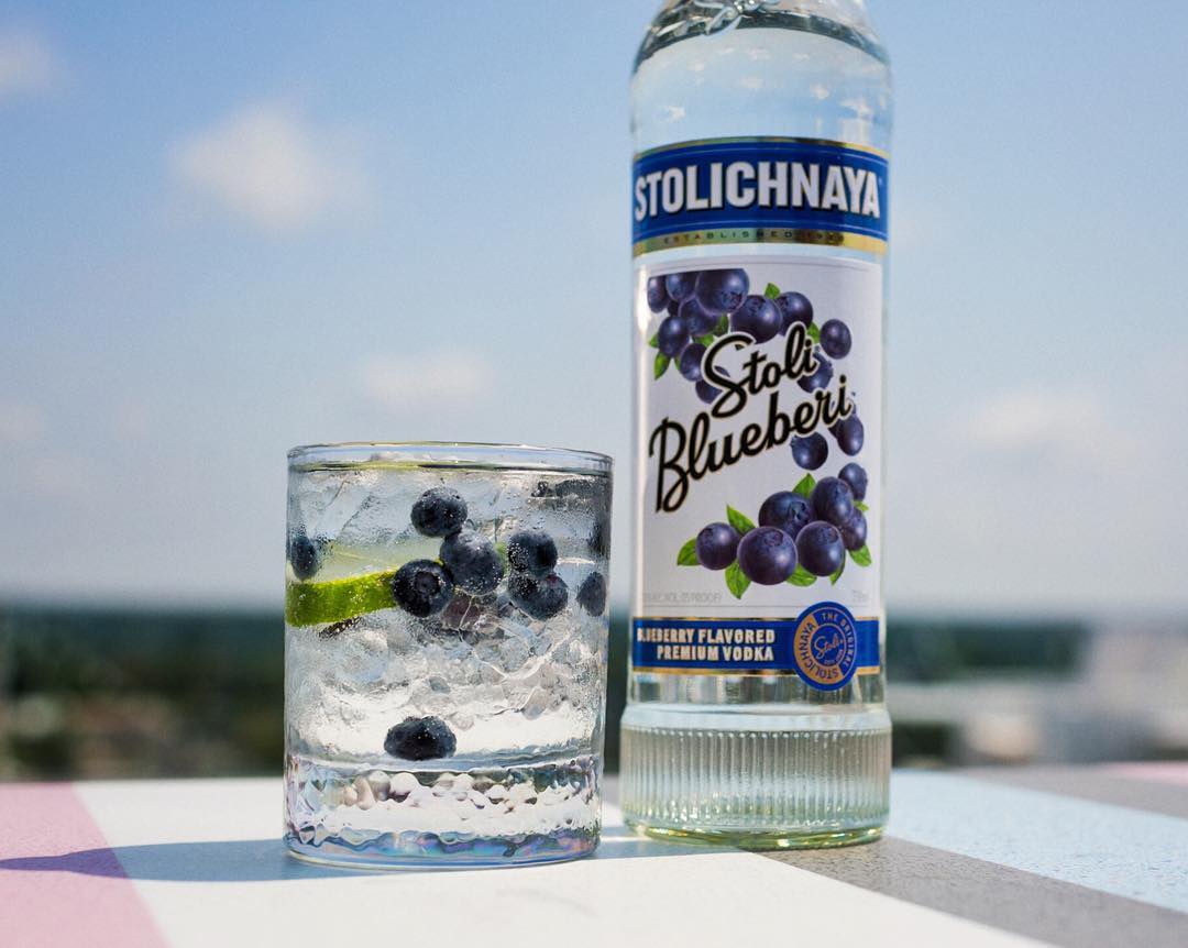 Stoli Vodka Blueberry - 12 x 750ml