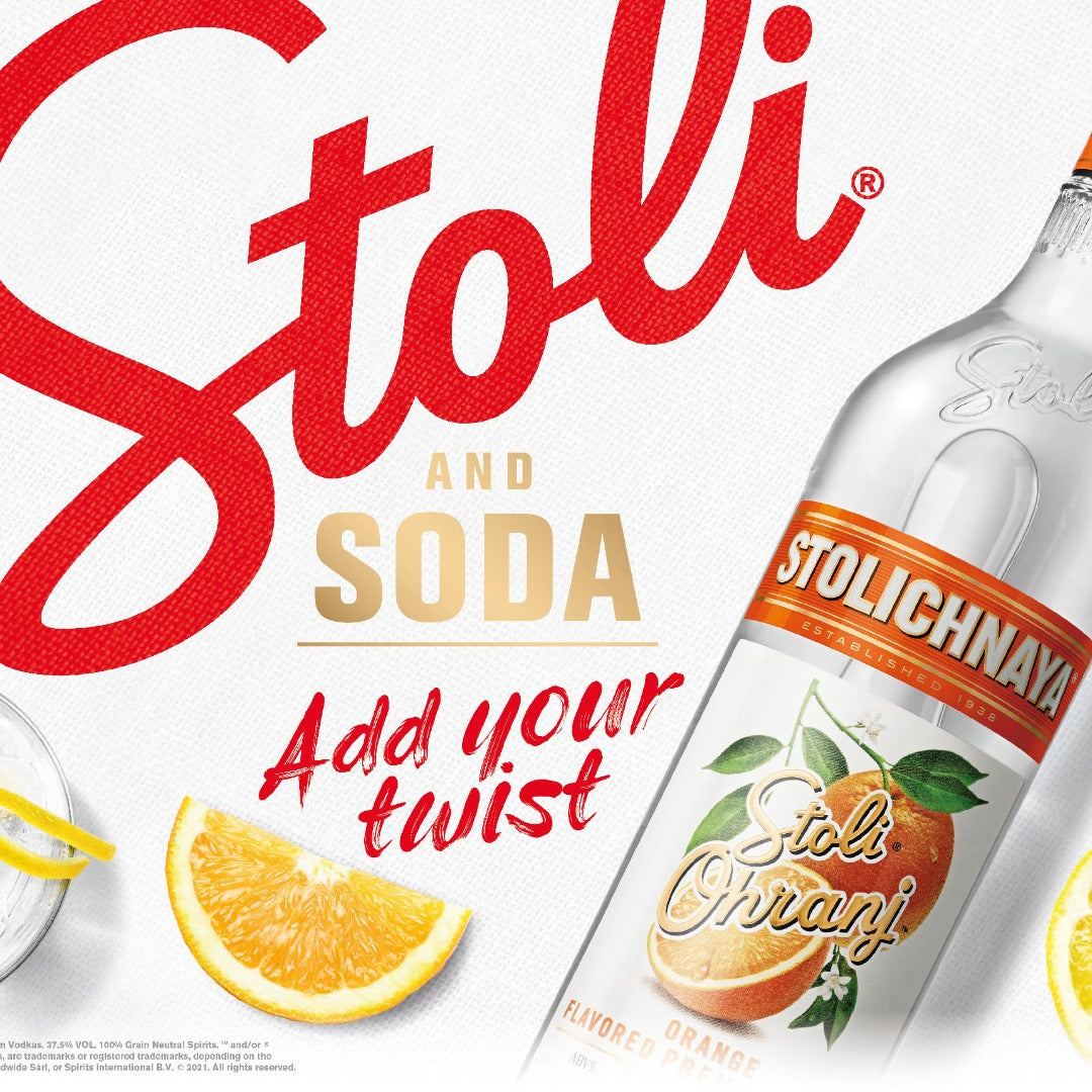 STOLI Orange Vodka 750 ml