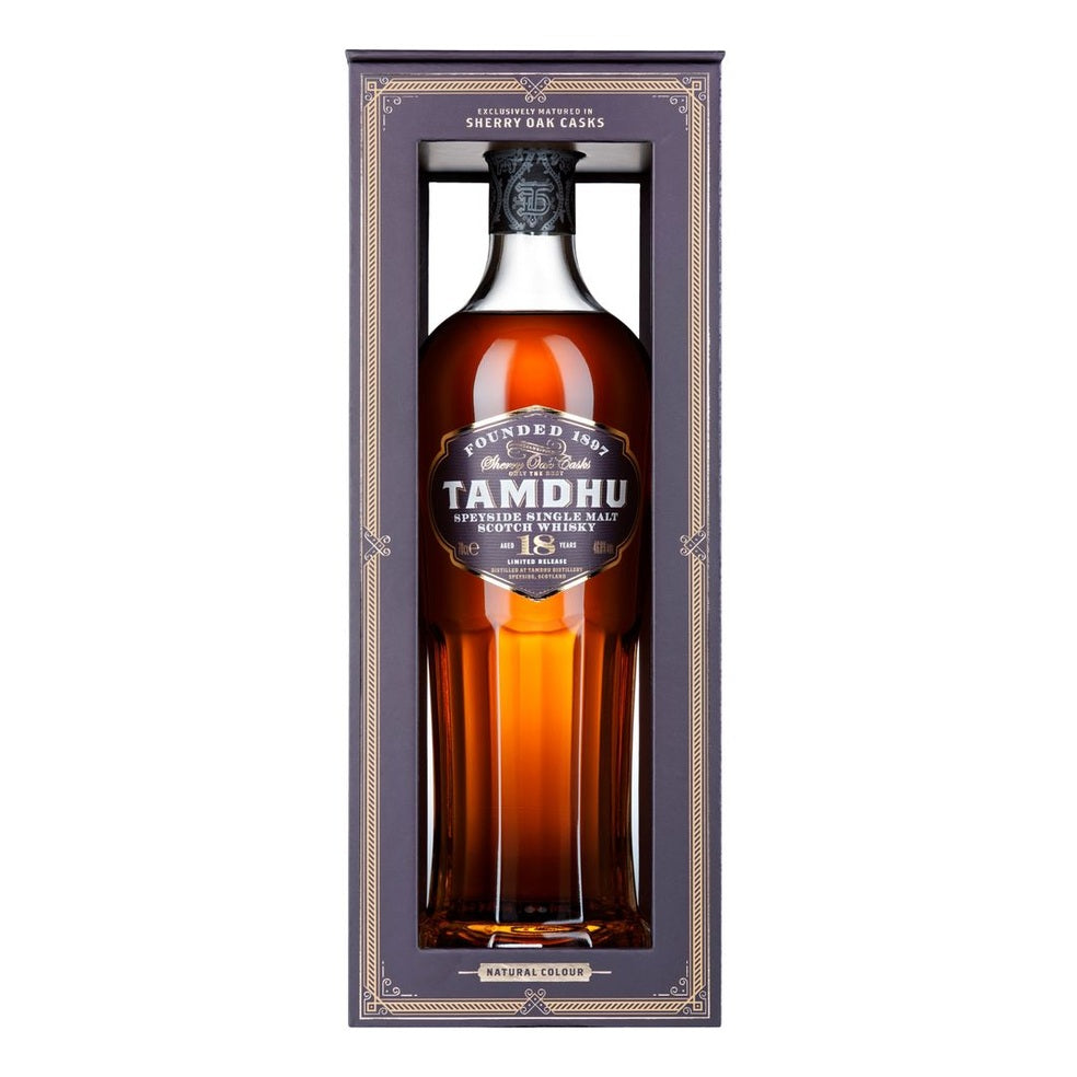 Tamdhu Speyside Single Malt 18YO - 750ml – the DRINKSHOP SA