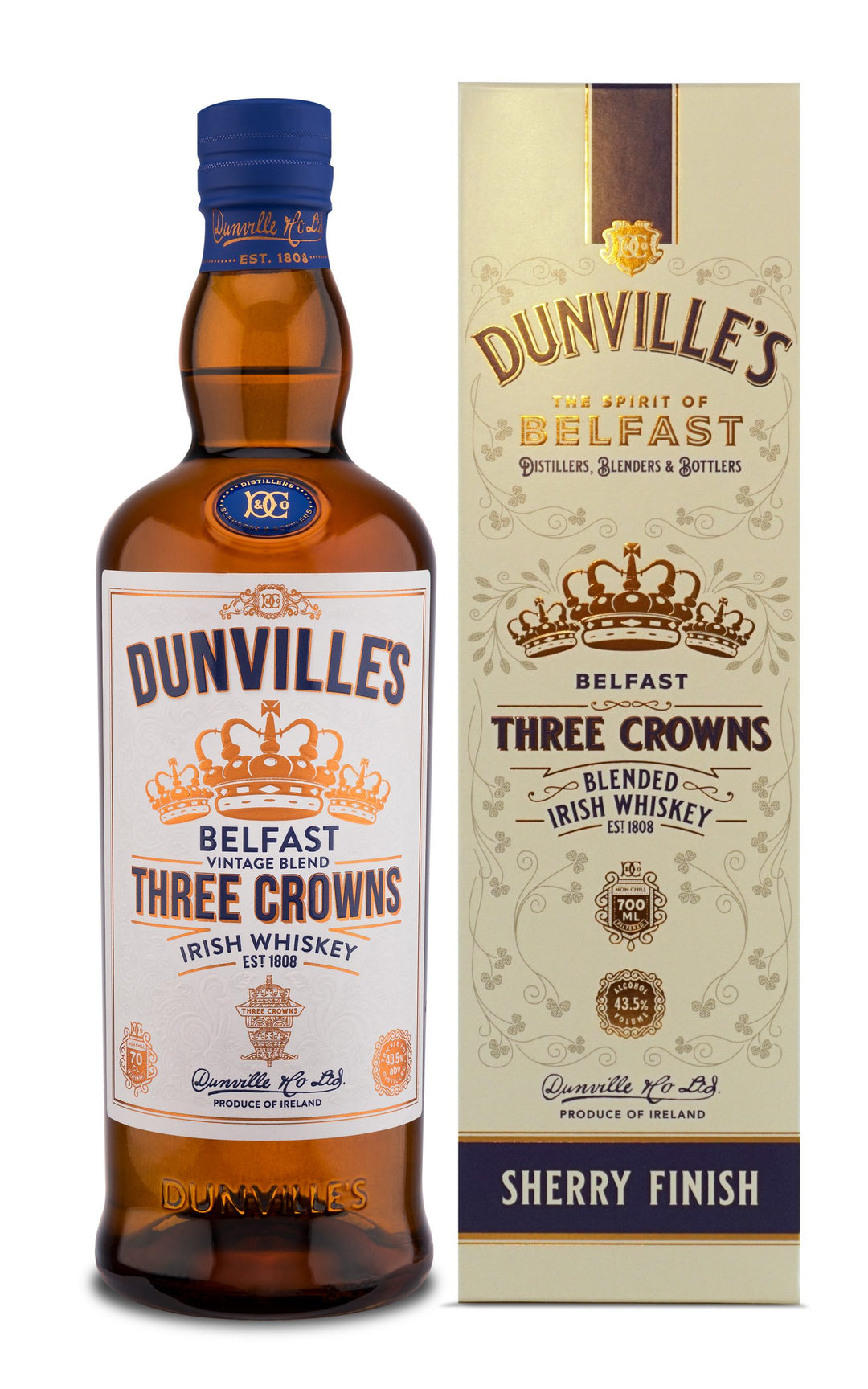 DUNVILLE's - Three Crowns Sherry - 750ml