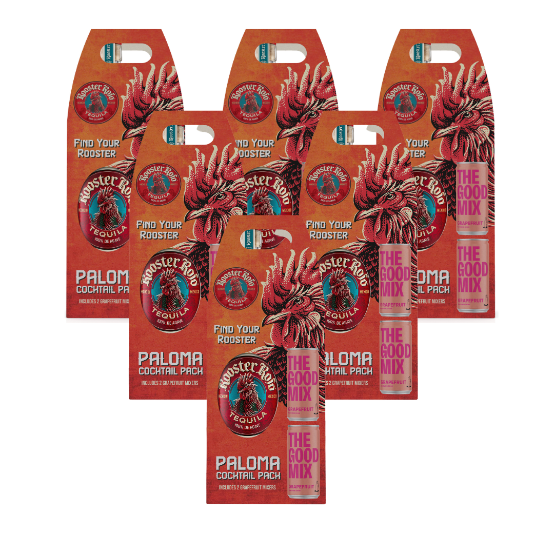 Rooster Rojo Reposado Paloma Pack (6x 750ml)