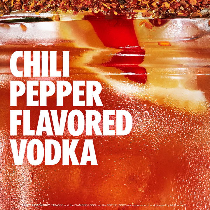 Absolut Tabasco Chilli Pepper Flavoured Vodka - 750ml