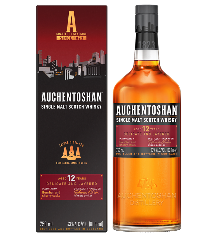 Auchentoshan - 12YO Single Malt Scotch Whisky - 750ml