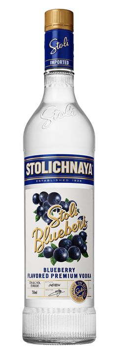 Stoli Vodka Blueberry - 750ml