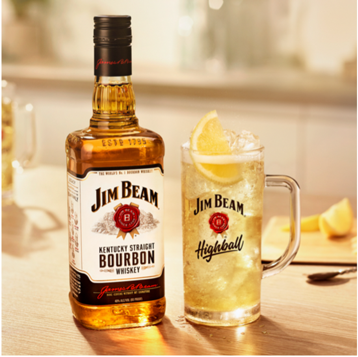 Jim Beam - Kentucky Straight Bourbon Whiskey - 750ml