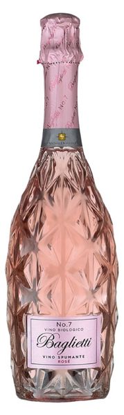 Baglietti Prosecco No.7 Rosé Sparkling wine - Organic - Extra Dry - 750ml