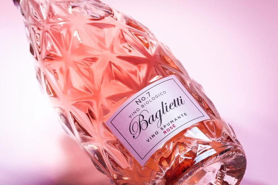 Baglietti Prosecco No.7 Rosé Sparkling wine - Organic - Extra Dry - 750ml