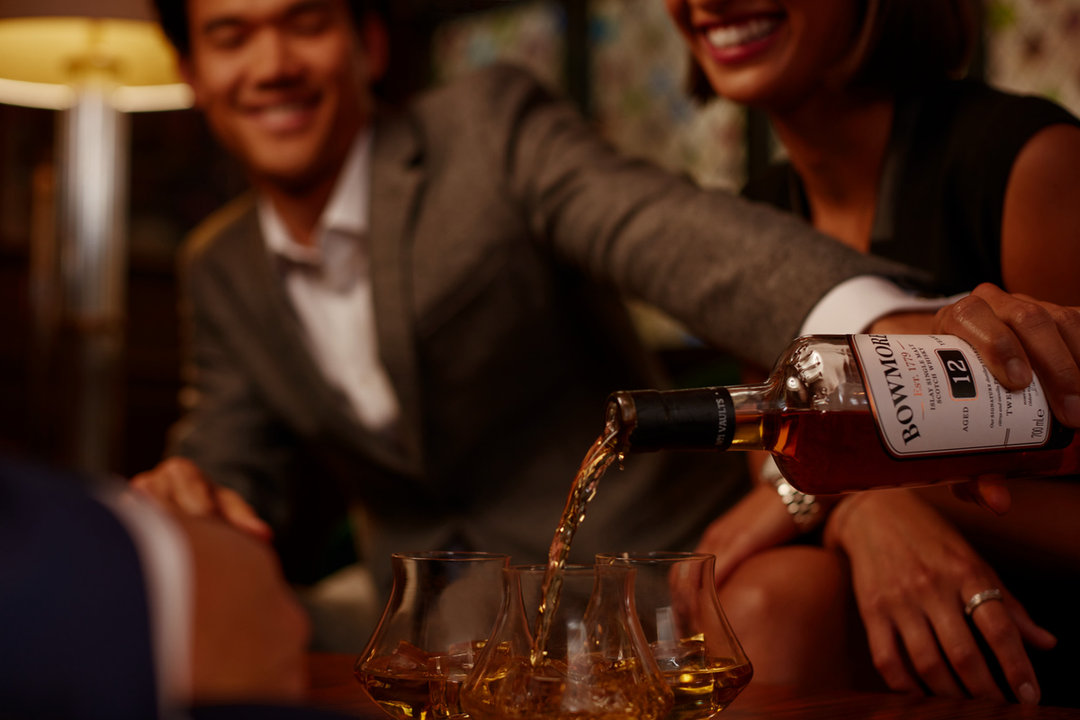 Bowmore 12 YO Islay Single Malt Scotch Whisky - 750ml