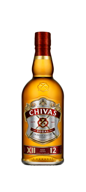 Chivas Regal 12 Year Old Blended Scotch Whisky - 750ml