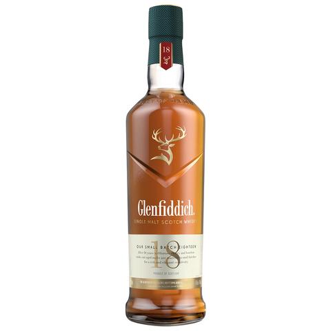Glenfiddich Small Batch 18 YO Single Malt Scotch Whisky - 750ml