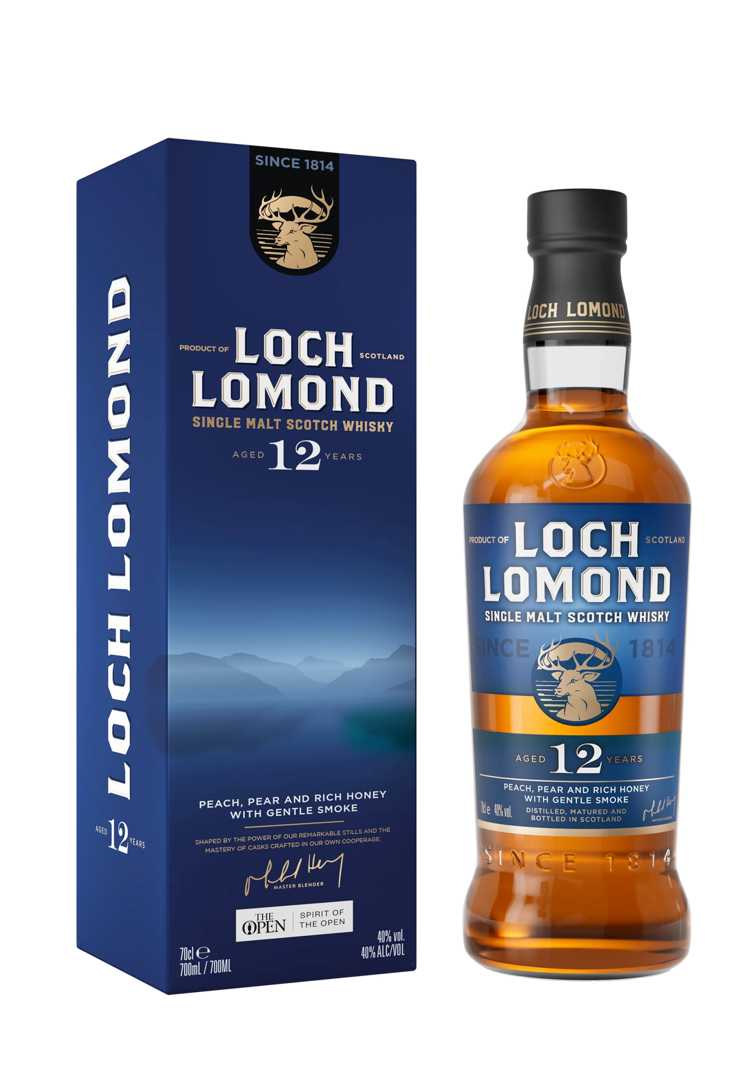 LOCH LOMOND 12YO - Highland Single Malt Scotch Whisky - 750ml