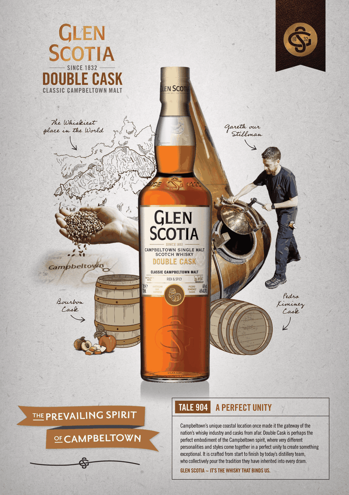 Glen Scotia Double Cask PX Sherry Finish - 750ml