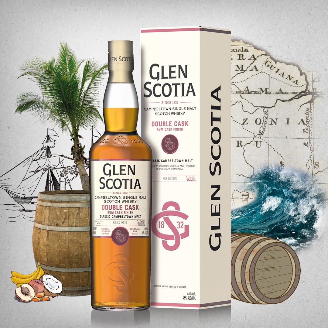 Glen Scotia Double Cask Rum Finish - 750ml