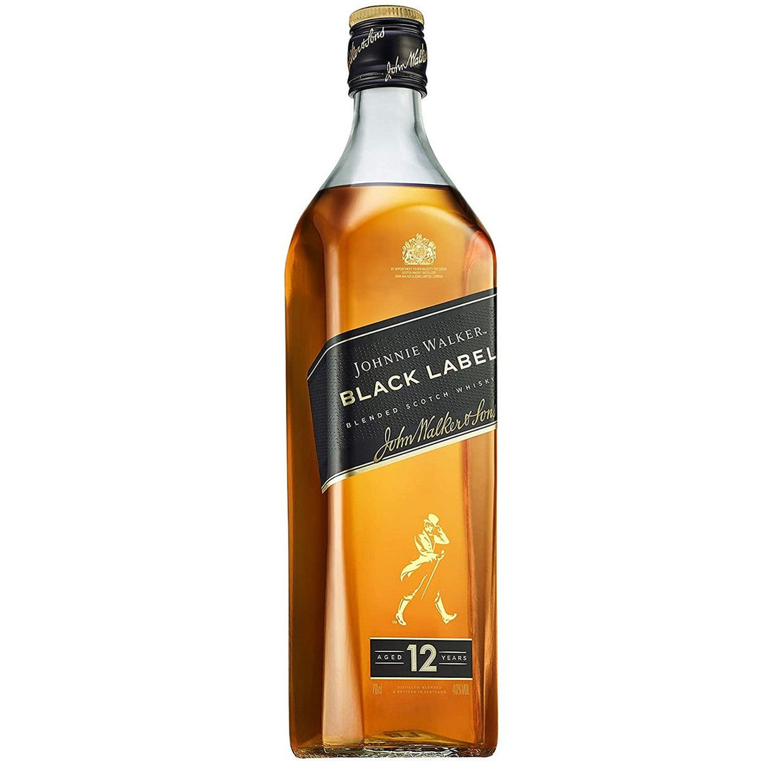 Johnnie Walker Black Label 12 YO Blended Scotch Whisky 43% ABV - 750ml