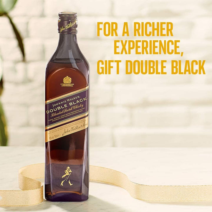 Johnnie Walker Double Black Label Scotch Whisky - 750ml