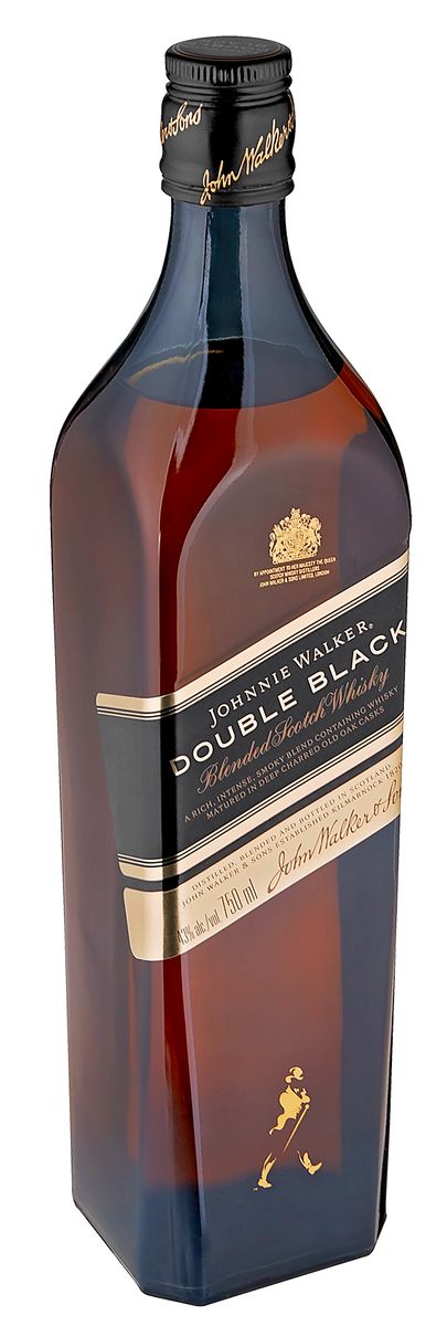 Johnnie Walker Double Black Label Scotch Whisky - 750ml