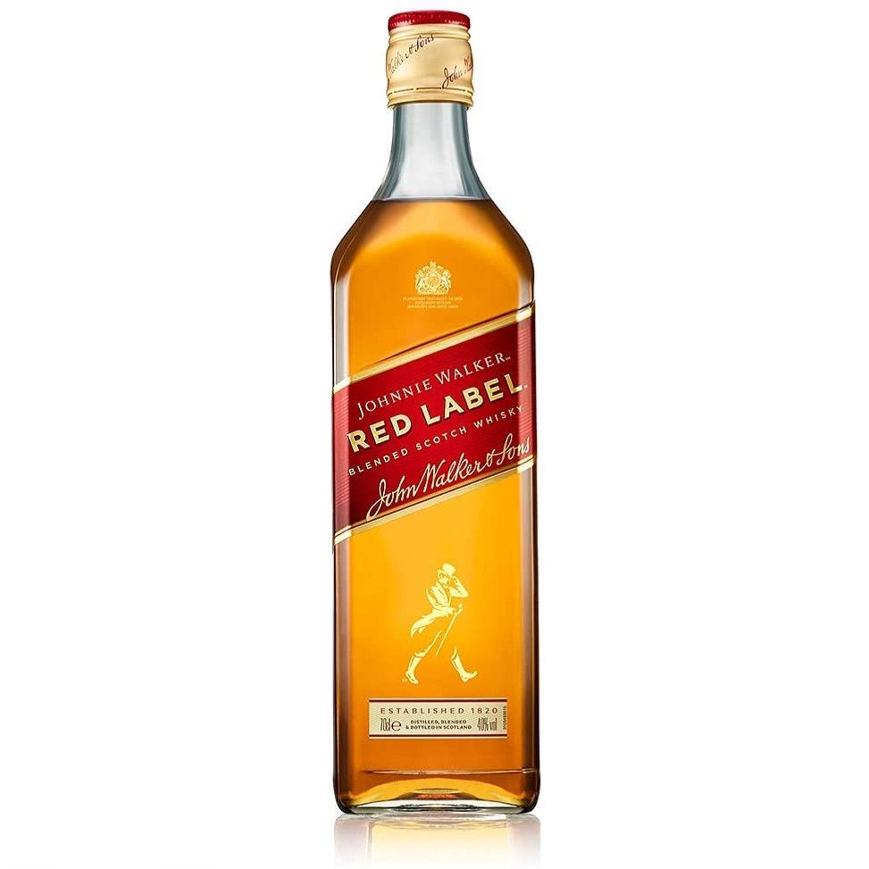 Johnnie Walker Red Label Blended Scotch Whisky 43% ABV - 750ml