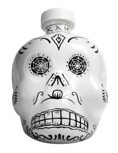 KAH Tequila Blanco skull edition - 750ml