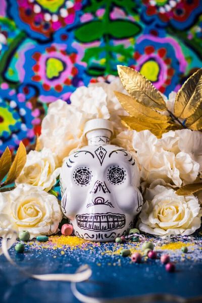 KAH Tequila Blanco skull edition - 750ml