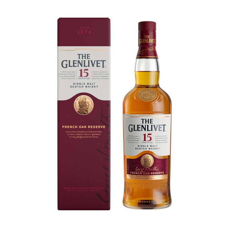 The Glenlivet 15 Year Old Single Malt Scotch Whisky - 750ml