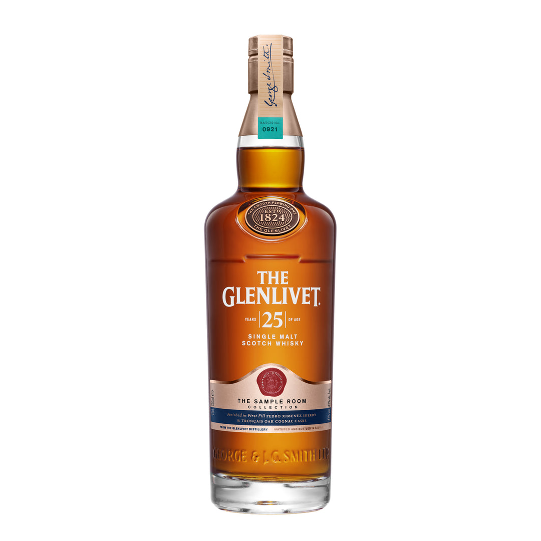 The Glenlivet 25-Year-Old Single Malt Scotch Whisky - 750ml