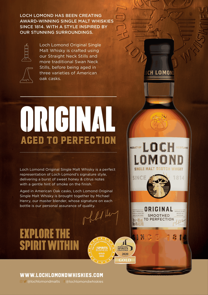 Loch Lomond Original Single Malt Scotch Whisky - 750ml
