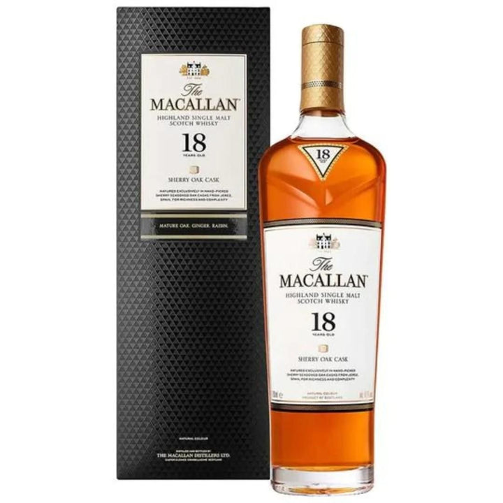 The Macallan Single Malt 18 Year Old Sherry Oak - 750ml
